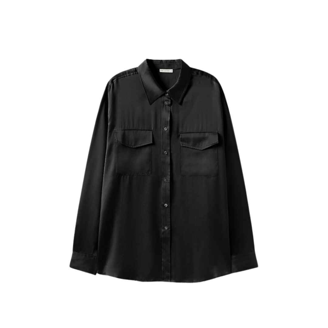 BOYFRIEND SHIRT BLACK