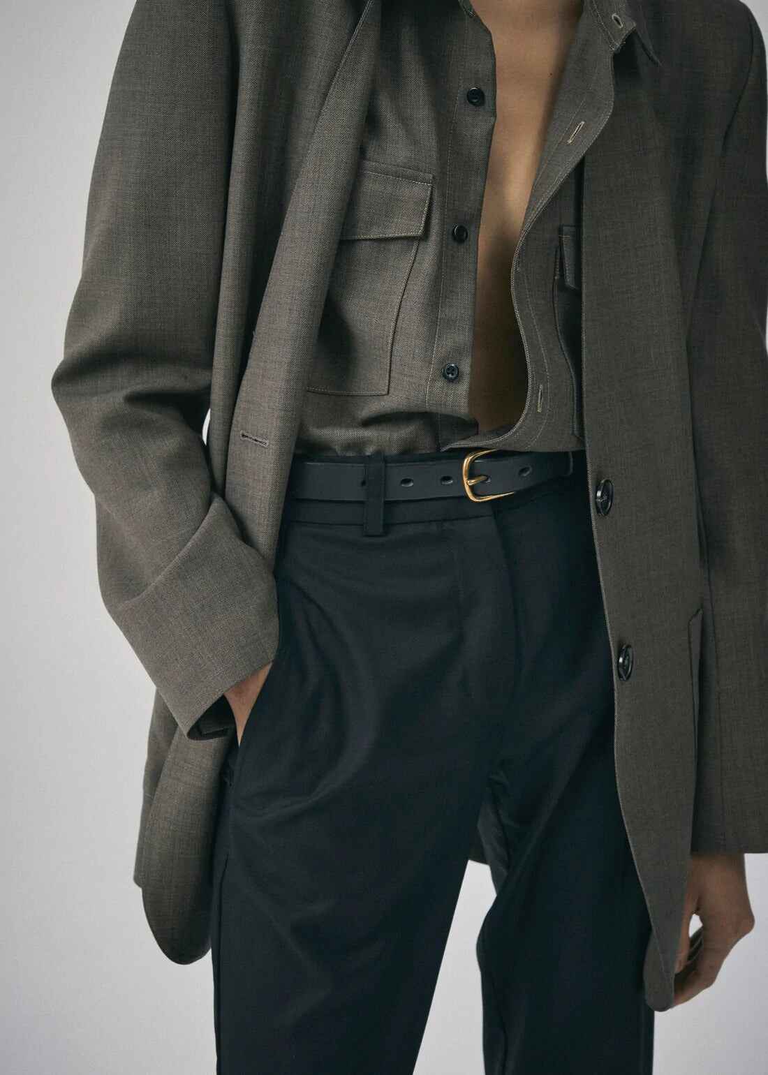 CROPPED TAILORED TROUSERS