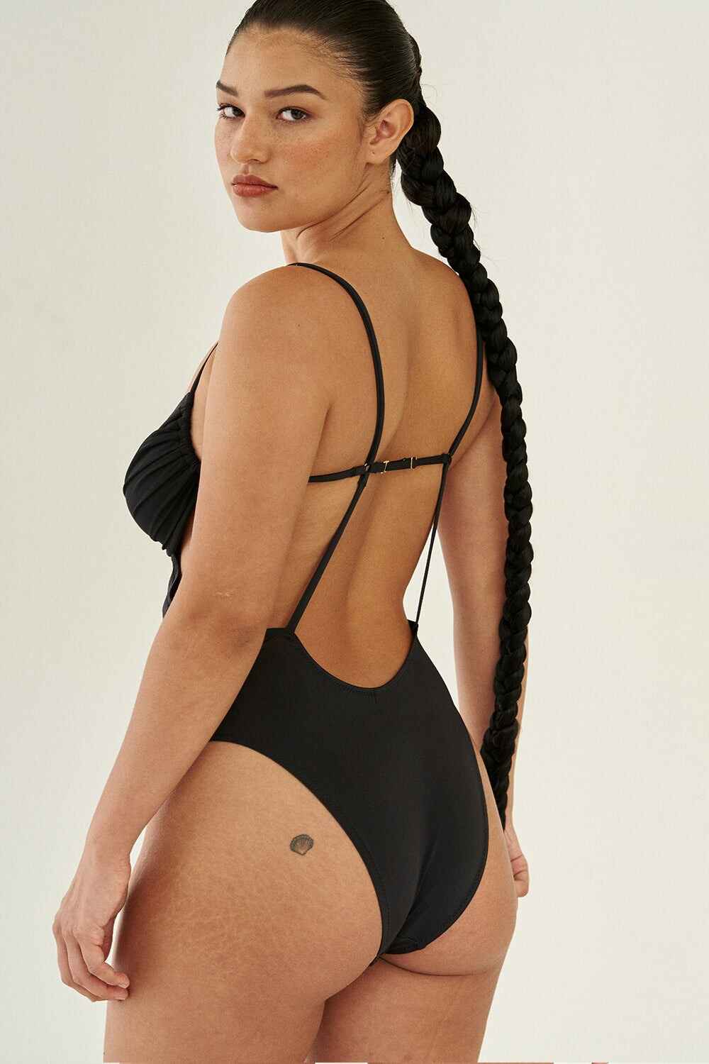 DAISY BODYSUIT BLACK