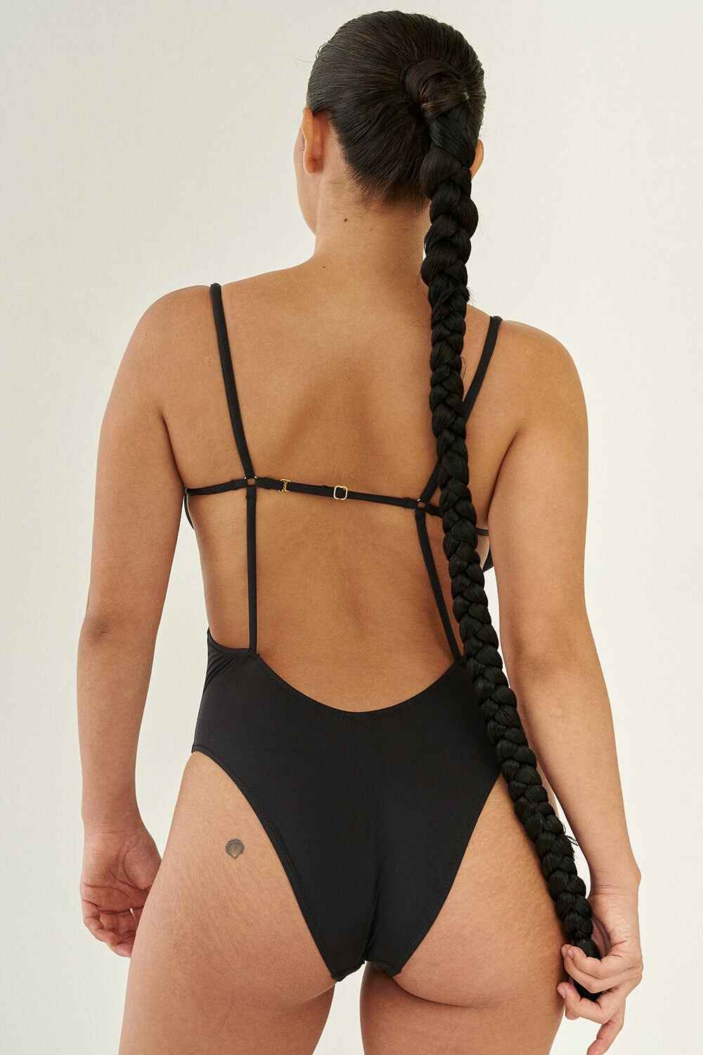 DAISY BODYSUIT BLACK