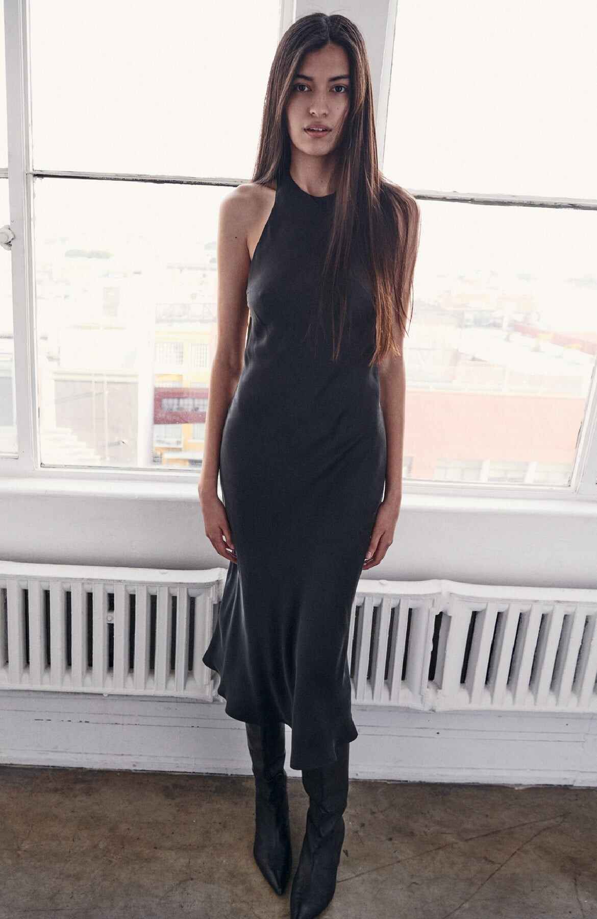 HALTER DRESS