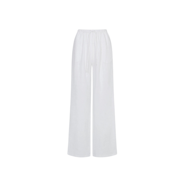 Linen Drawstring Pant