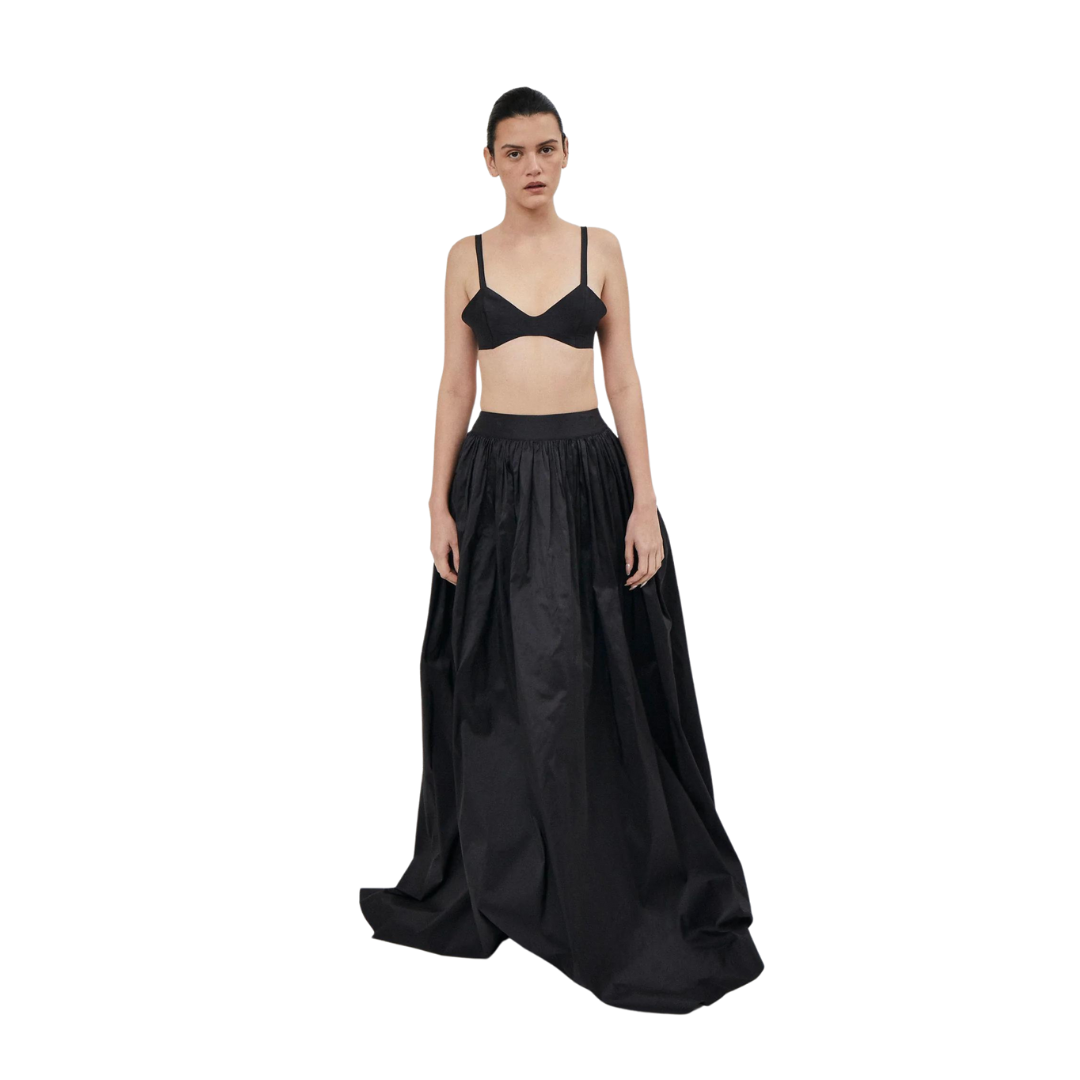 Silk Gathered Skirt – Nueve Los Angeles